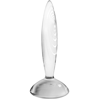 SATISFYER - PLUG ANAL DE CRISTAL BRILLANTE