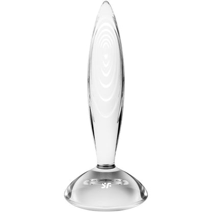 SATISFYER - PLUG ANAL DE CRISTAL BRILLANTE