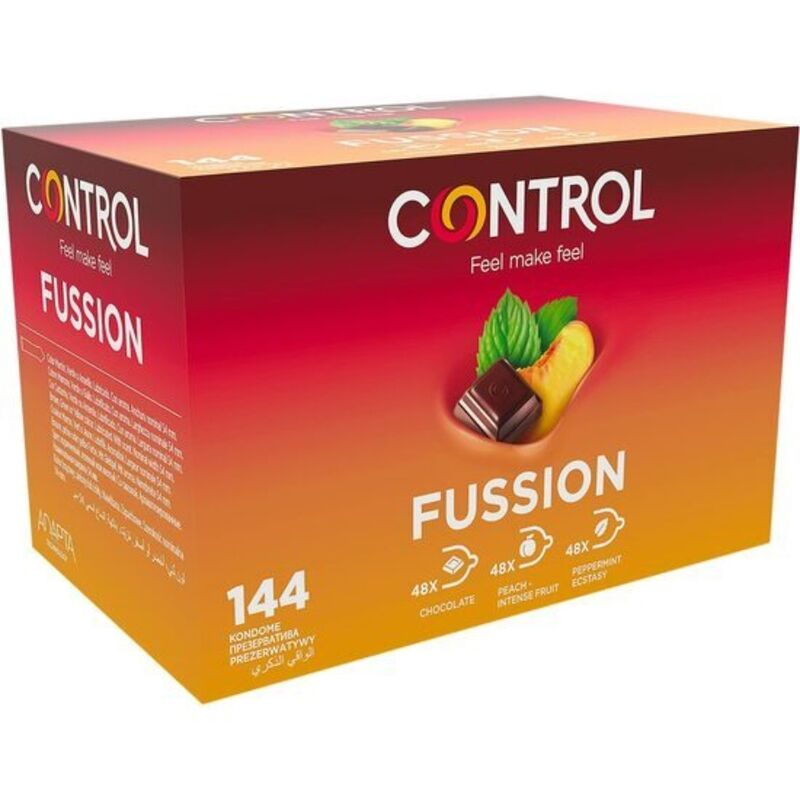 CONTROL - ADAPTA FUSSION CONDOMS 144 UNITS