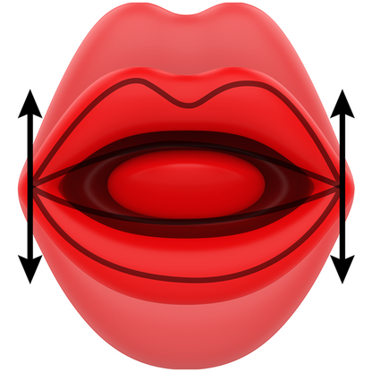 MIA - SIENA DUO TRIPLE PLAISIR BAISER-LÉCHER-VIBRATION