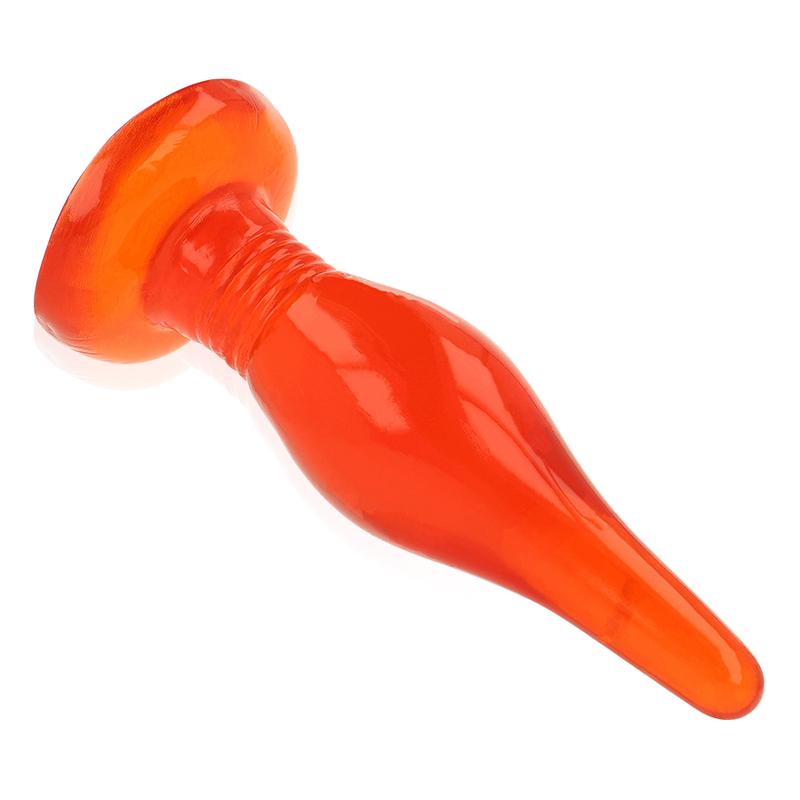 BAILE - PLUG ANAL TACTO SUAVE ROJO 14,2 CM