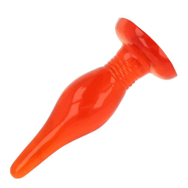 BAILE - PLUG ANAL TACTO SUAVE ROJO 14,2 CM