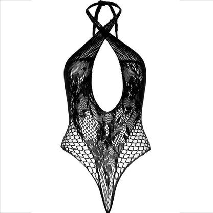 LEG AVENUE - TEDDY HALTER AVEC DENTELLE NOIR