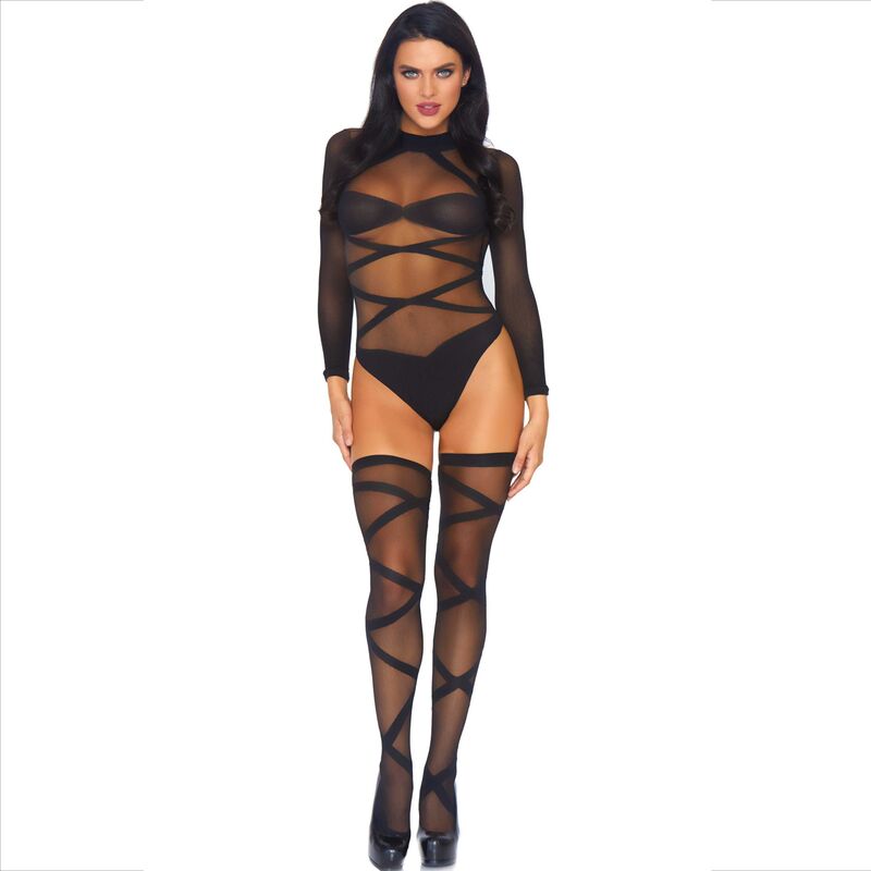 LEG AVENUE - 2 PIECE SET BODY AND THIGH