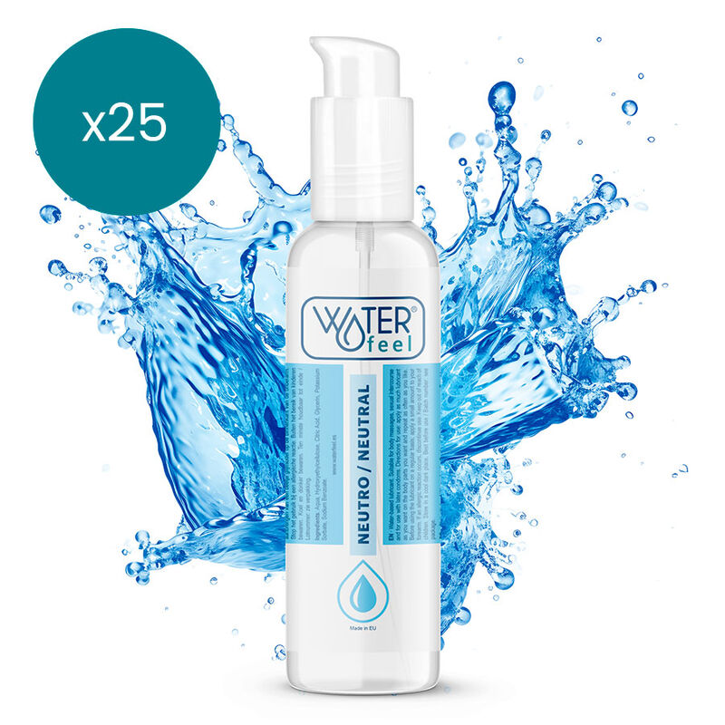 WATERFEEL - LUBRIFIANT NATUREL 175 ml PACK 25 UNITÉS