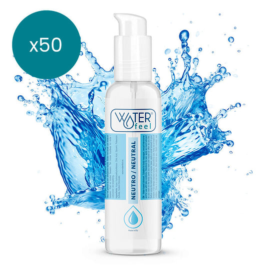 WATERFEEL - LUBRIFIANT NATUREL 175 ML PACK 50 UNITÉS
