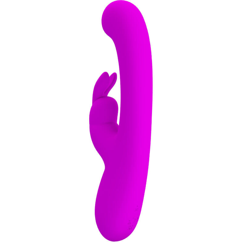 PRETTY LOVE - VIBRADOR CONEJO LAMAR Y PUNTO G VIOLETA