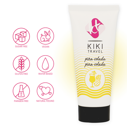 KIKÍ TRAVEL - LUBRICANTE PINA COLADA 50 ML