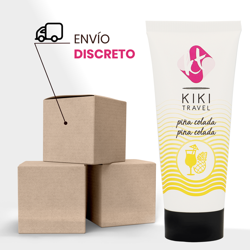 KIKÍ TRAVEL - LUBRICANTE PINA COLADA 50 ML