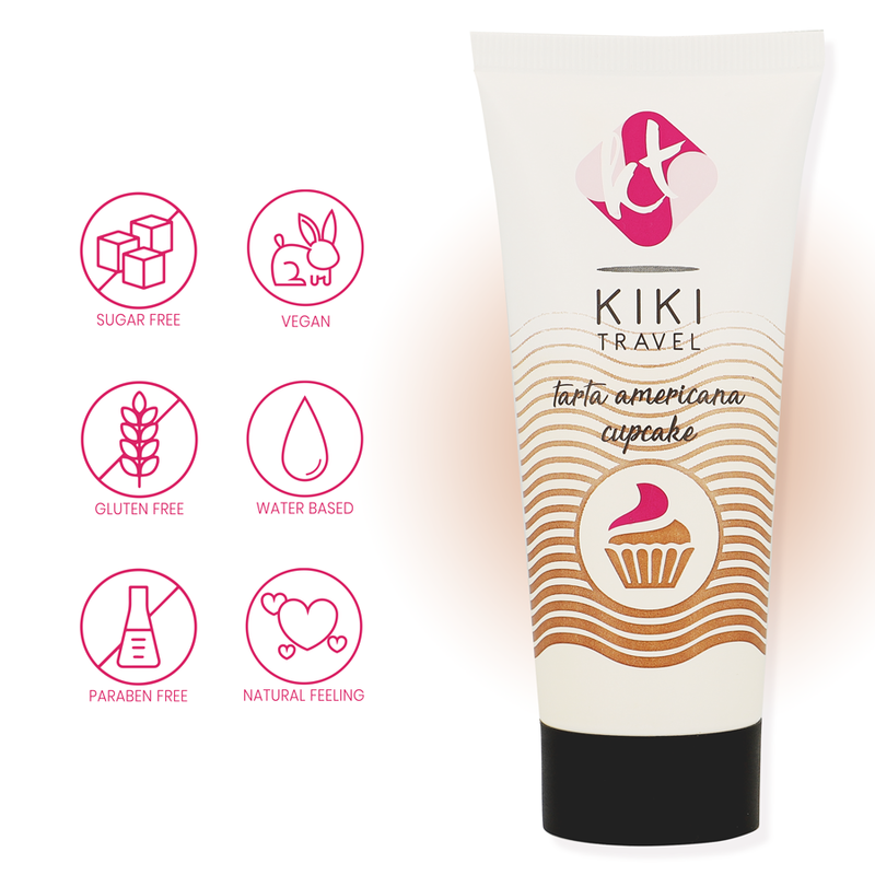 KIKÍ TRAVEL - LUBRICANTE CUPCAKE 50 ML