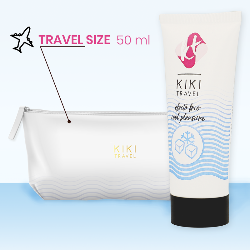 KIKÍ TRAVEL - LUBRICANTE EFECTO REFRESCANTE 50 ML