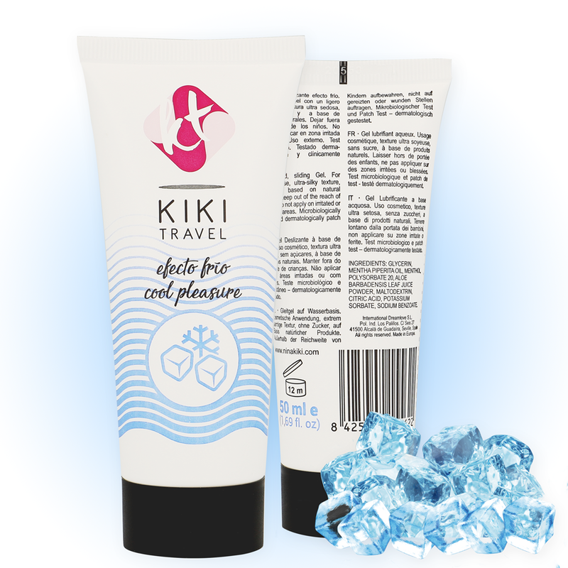 KIKÍ TRAVEL - LUBRICANTE EFECTO REFRESCANTE 50 ML