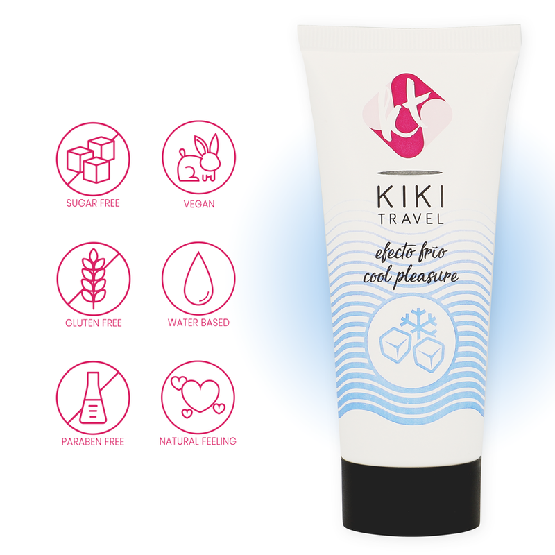 KIKÍ TRAVEL - LUBRICANTE EFECTO REFRESCANTE 50 ML