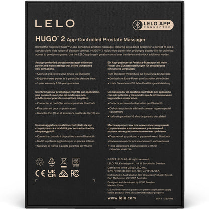 LELO - HUGO 2 GREEN PROSTATE MASSAGER