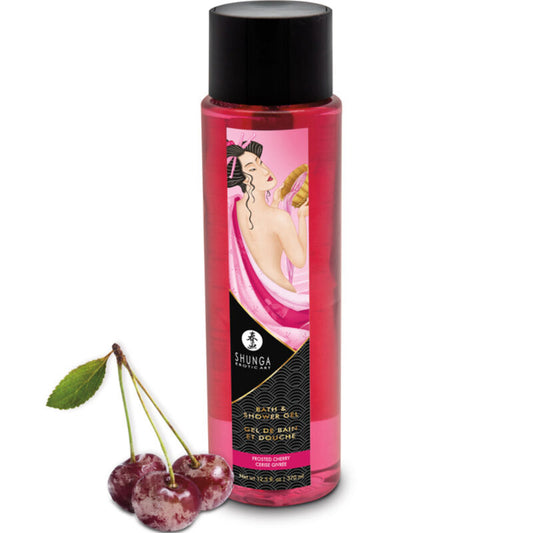 SHUNGA - GEL DE BAÑO Y DUCHA CEREZA ESCARCHADA 370 ML