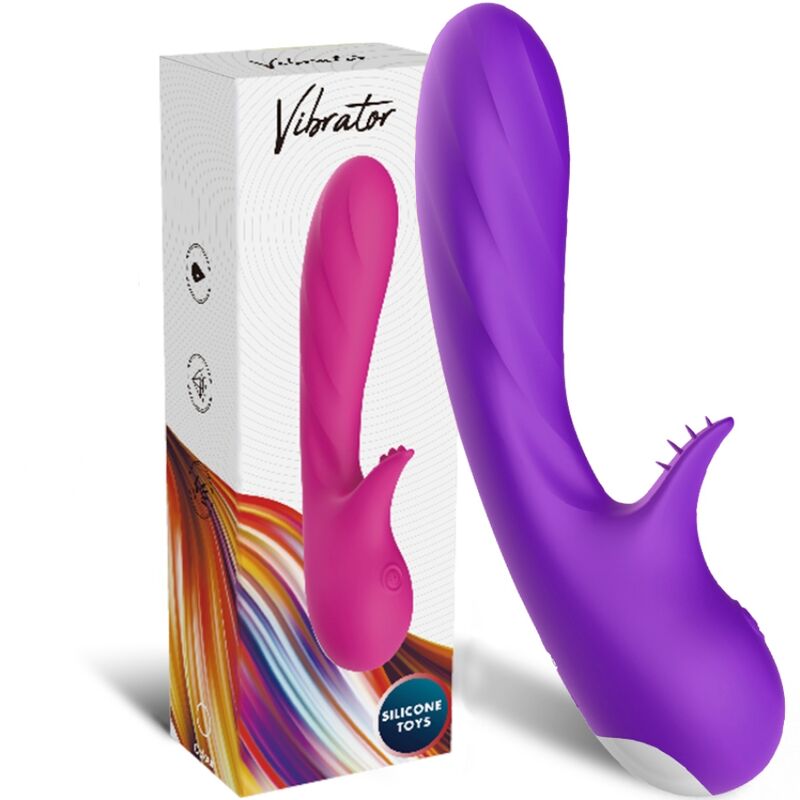 ARMONY - ROMANCE VIBRADOR CON ESTIMULADOR MORADO