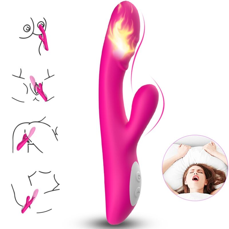 ARMONY - SPARK VIBRATEUR EFFET CHALEUR FUCHSIA