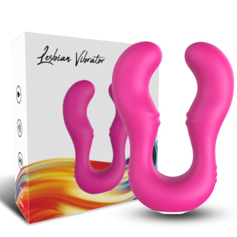 ARMONY - VIBRATEUR SERAPH DOUBLE TÉLÉCOMMANDE FUCHSIA