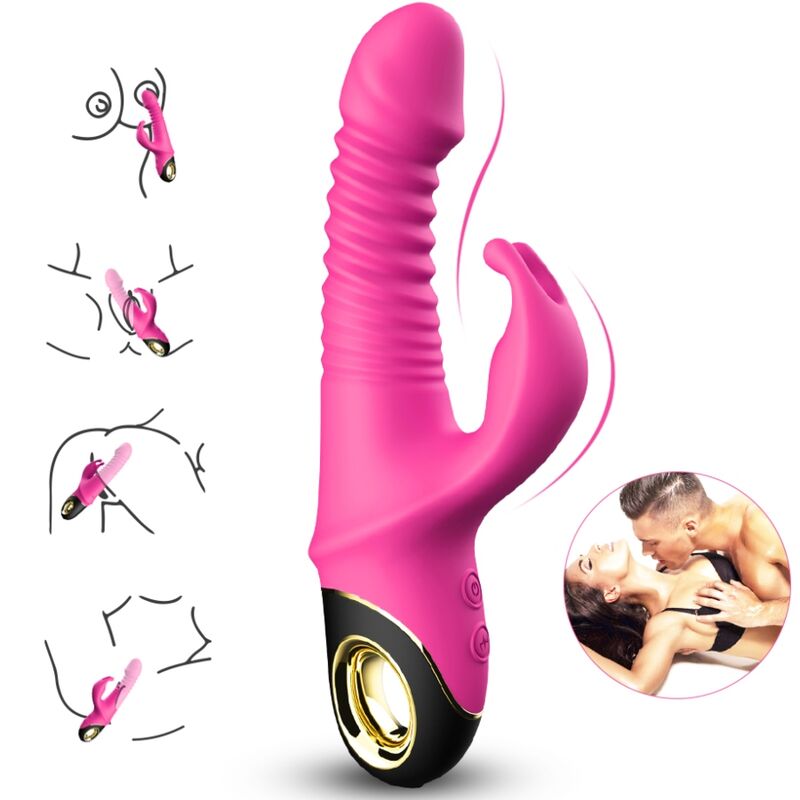 ARMONY - ZING DILDO VIBRATEUR LAPIN FUCHSIA