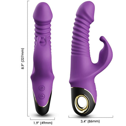 ARMONY - ZING DILDO VIBRATOR RABBIT PURPLE