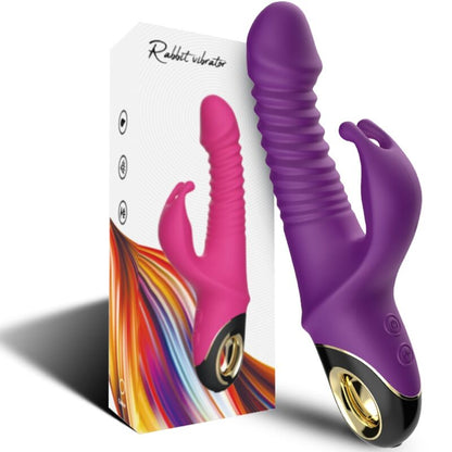 ARMONY - ZING DILDO VIBRATOR RABBIT PURPLE