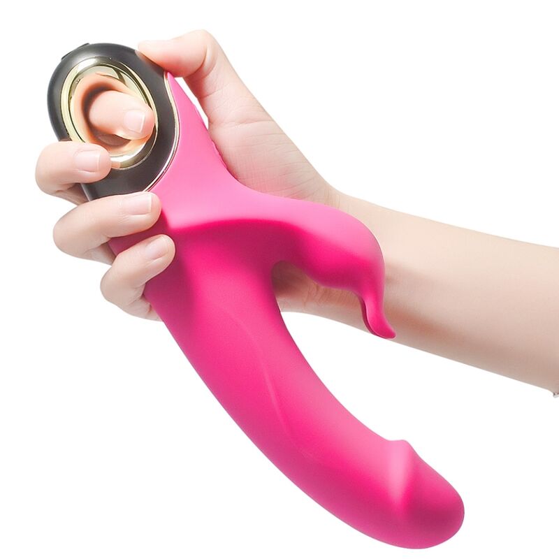 ARMONY - METEROR DILDO VIBRATEUR RABBIT ROTATOR FUCHSIA