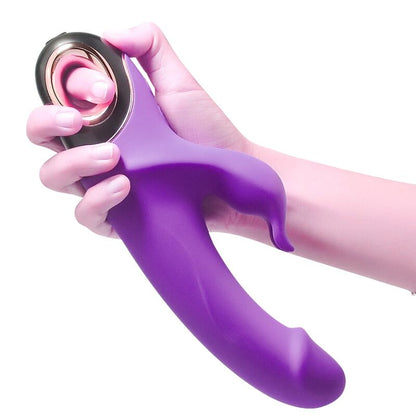 ARMONY - METEROR DILDO VIBRATOR RABBIT ROTATOR PURPLE