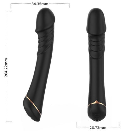 ARMONY - DILDO VIBRATEUR SILICONE NOIR