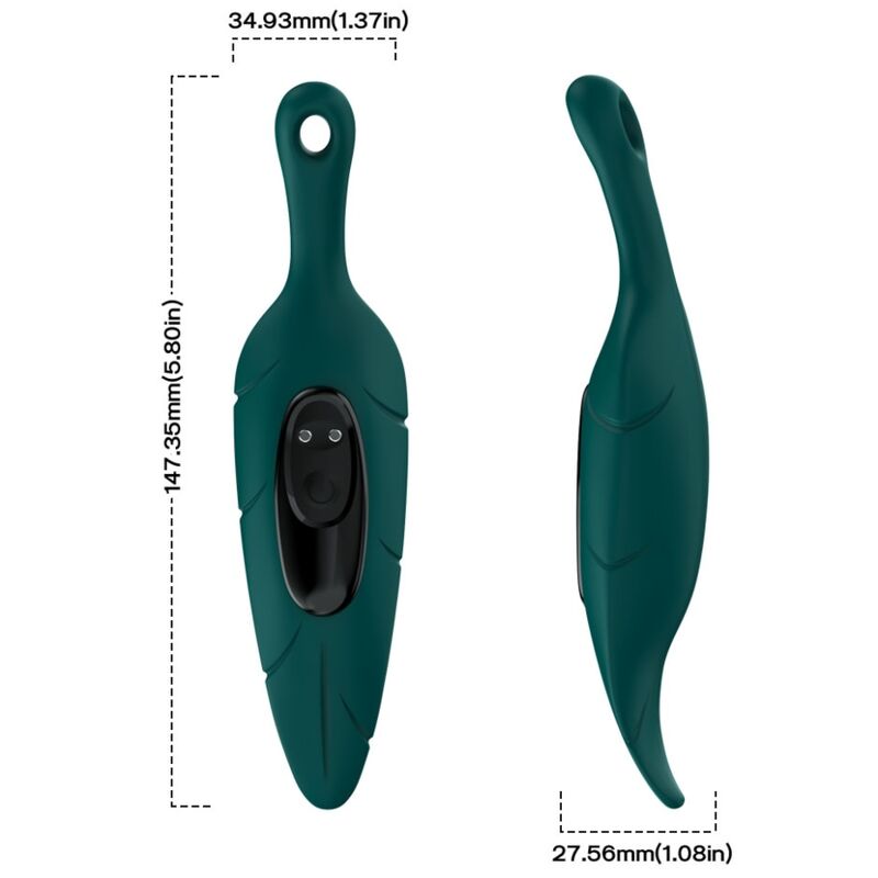 ARMONY - STIMULATOR & VIBRATOR LEAF GREEN