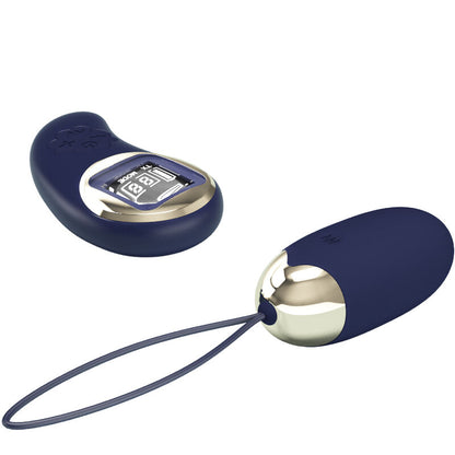 PRETTY LOVE - MINA VIBRATING EGG REMOTE CONTROL BLUE