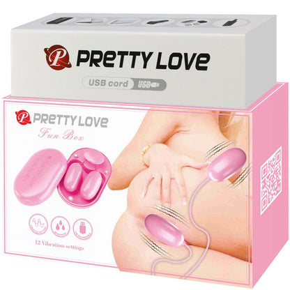 PRETTY LOVE - FUN BOX PINK VIBRATING BULLET