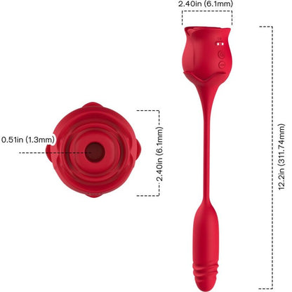 ARMONY - ROSEKNIGTH VIBRANT POUR LÈCHE-CLIT ET VIBRATEUR ROUGE