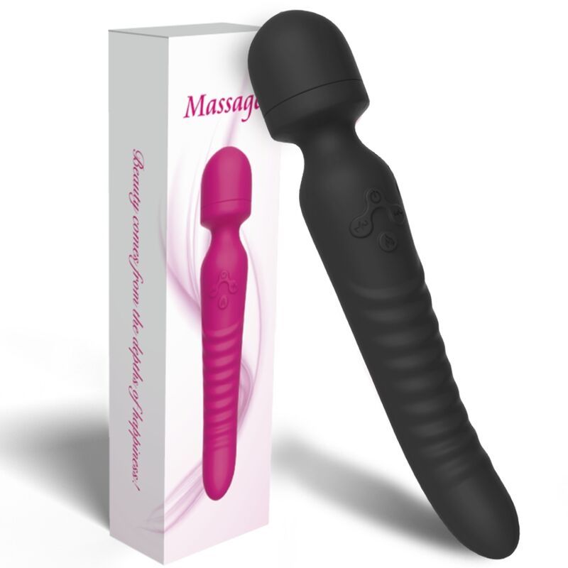 ARMONY - MISSION MASSEUR &amp; VIBRATEUR EFFET CHALEUR NOIR