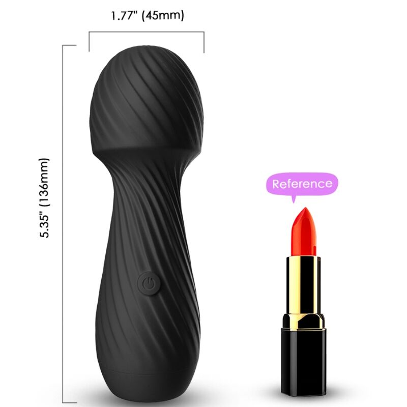 ARMONY - DAZZLE MASSAGER & VIBRATOR SMALL BLACK