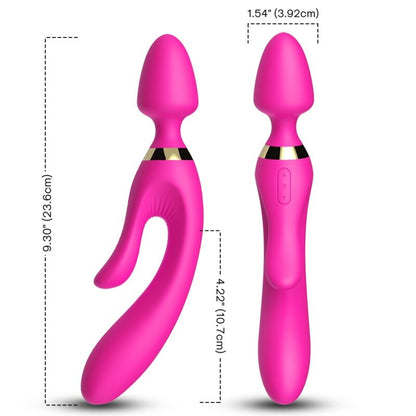 ARMONY - MASSEUR &amp; VIBRATEUR RABBIT FUCHSIA