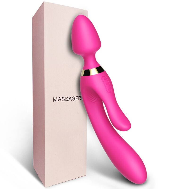 ARMONY - MASSEUR &amp; VIBRATEUR RABBIT FUCHSIA