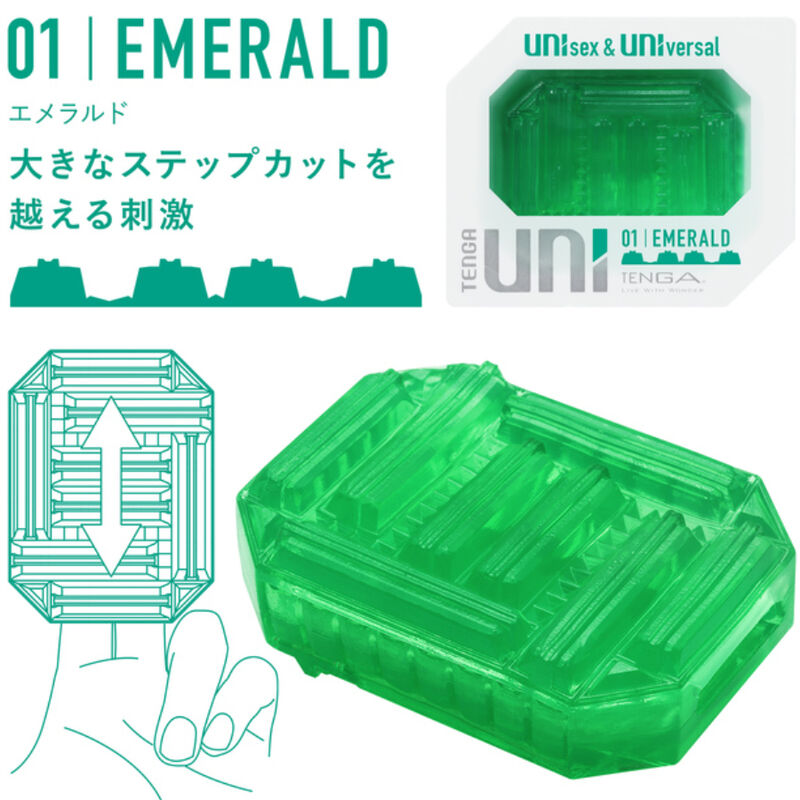 TENGA - MASTURBADOR UNI VARIEDAD DEDAL PACK 4 UNIDADES