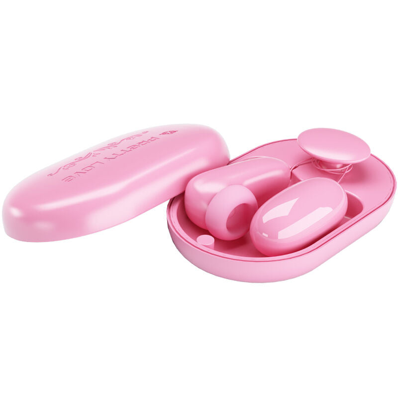 PRETTY LOVE - MAGIC BOX VIBRATING BULLET & PINK STIMULATOR