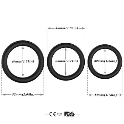 ARMONY - TRIPLE ANNEAU SILICONE LUMINEUSE