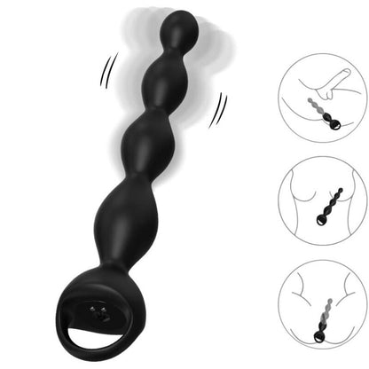 ARMONY - VIBRATOR FINGER ANAL PLUG BLACK