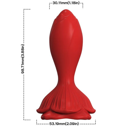 ARMONY - VIBRATEUR ROSE &amp; PLUG ANAL PETITE TÉLÉCOMMANDE ROUGE