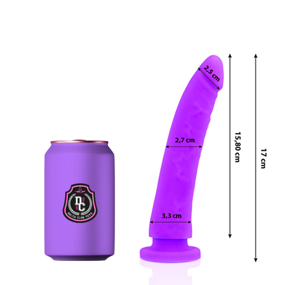 DELTA CLUB - TOYS DILDO LILAS SILICONE MÉDICAL 17 CM -O- 3 CM