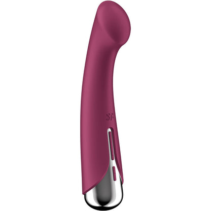 SATISFYER - VIBRATEUR ROTATIF SPINNING G-SPORT 1 ROUGE