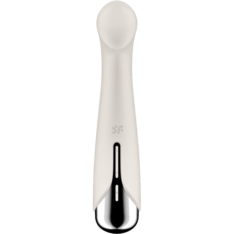 SATISFYER - VIBRATEUR ROTATIF SPINNING G-SPORT 1 ROUGE