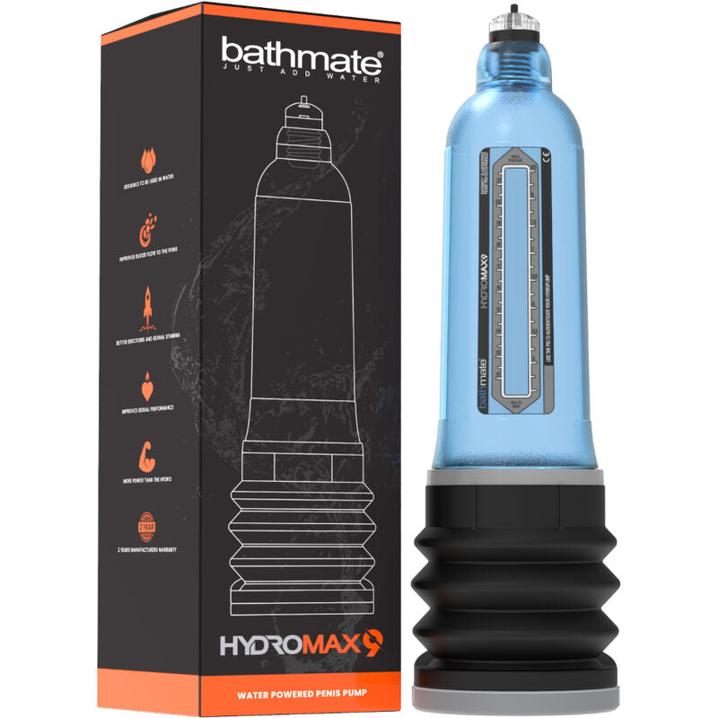 BATHMATE - BOMBA PARA AUMENTAR EL PENE HYDROMAX 9 BLUE