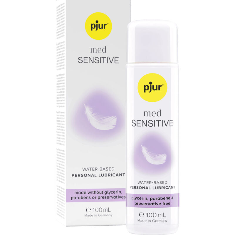 PJUR - LUBRIFIANT À BASE D'EAU MED SENSITIVE GLIDE 100 ML