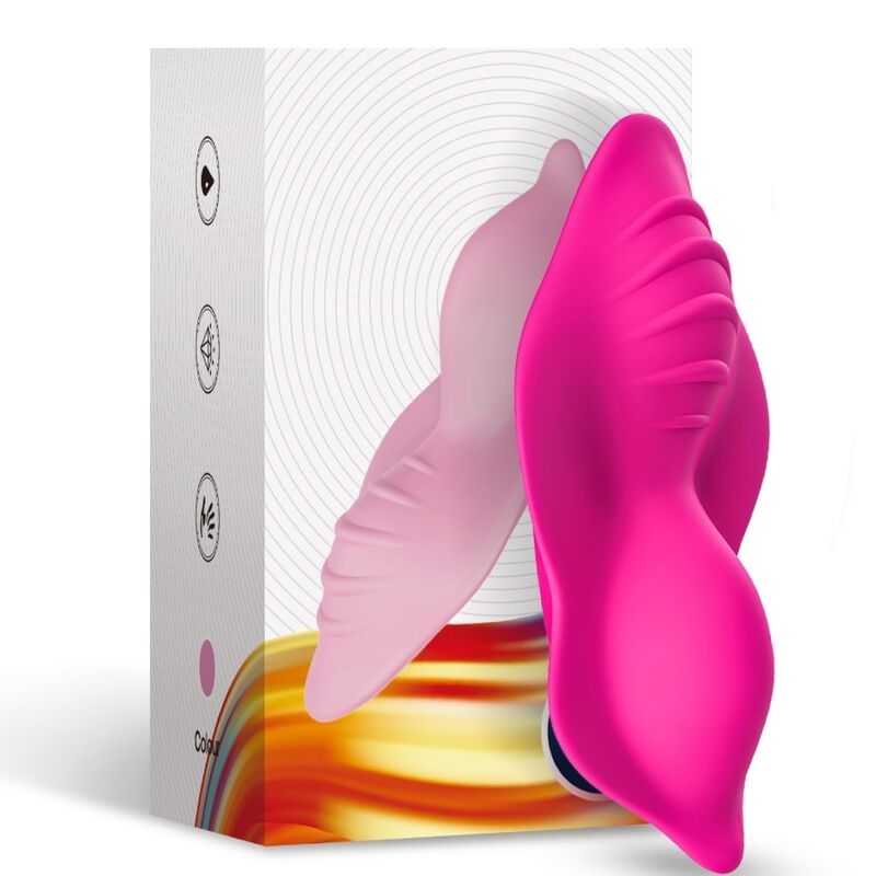 ARMONY - WHISPER WEARABLE PANTIES VIBRATOR REMOTE CONTROL FUCHSIA