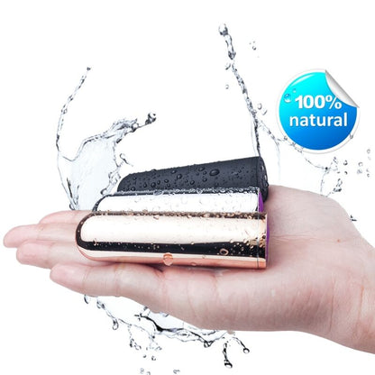 ARMONY - BALLE VIBRANTE ARGENTÉE 2,1 CM X 7,9 CM