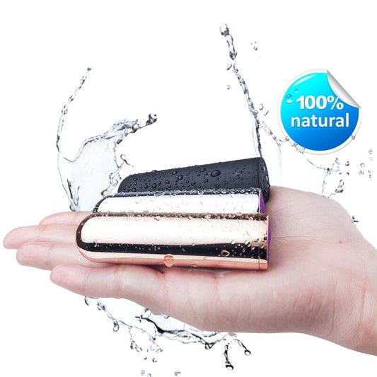 ARMONY - BALLE VIBRANTE ARGENTÉE 2,1 CM X 7,9 CM