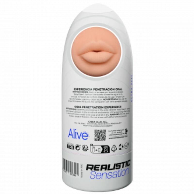 ALIVE - FLEX MASTURBATEUR ORAL POUR HOMME TAILLE M